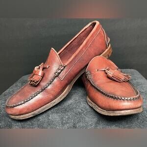 Rancourt & Co. SIZE 9 Brown Leather Penny Loafers Shoes, Handsewn, Made in USA